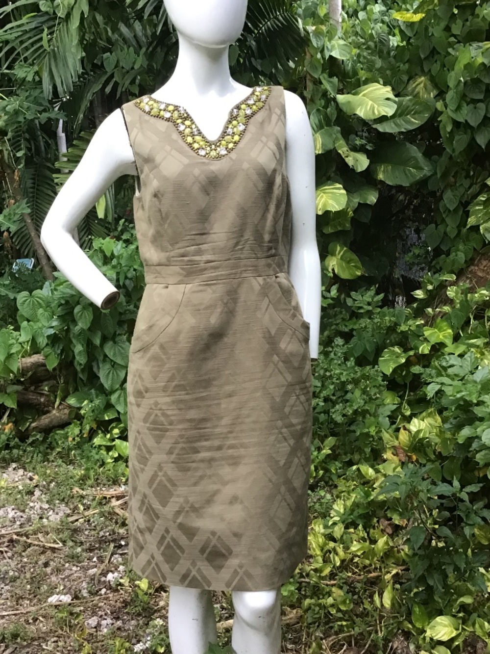 Vintage Milly designer cotton dress
